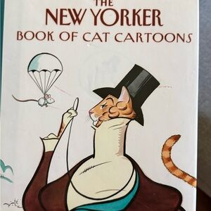 The New Yorker Cat Cartoons Book - Cream and Brown